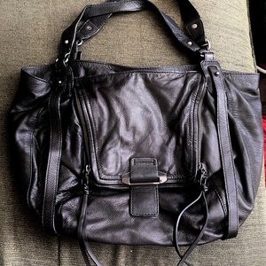 Authentic Kooba Johnnie Soft Black Leather Purse